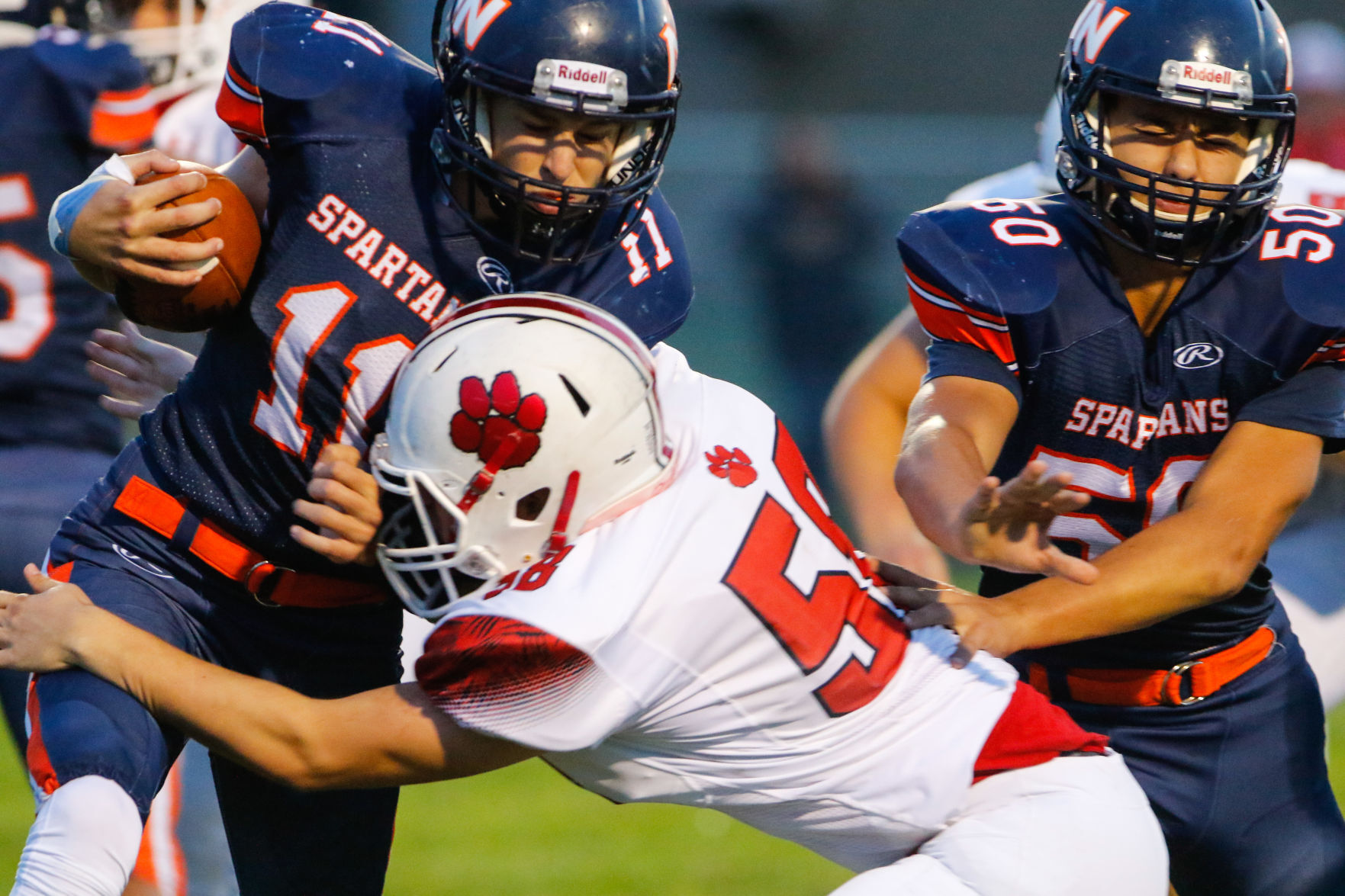 Kankakee Valley at North Newton football